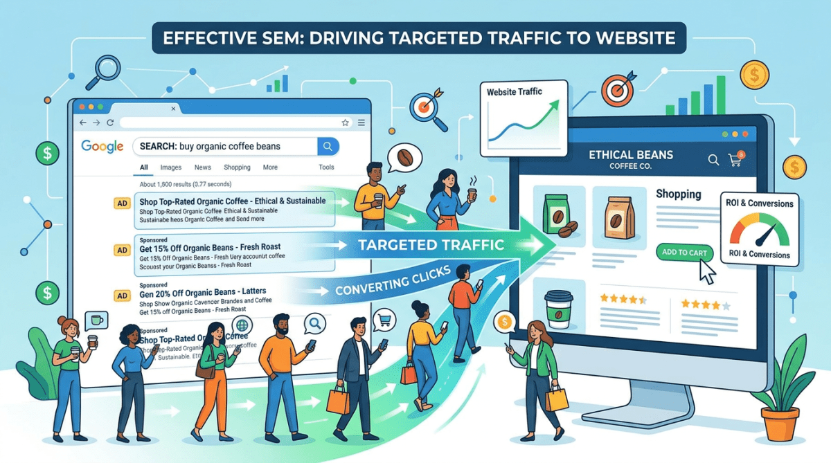The Power of SEM: Driving Targeted Traffic to Your Website